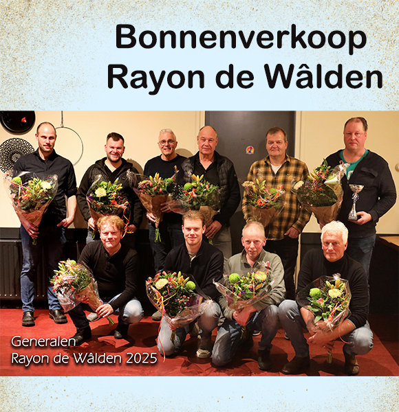 Bonnenverkoop Rayon “De Wâlden” – Afdeling Friesland’96